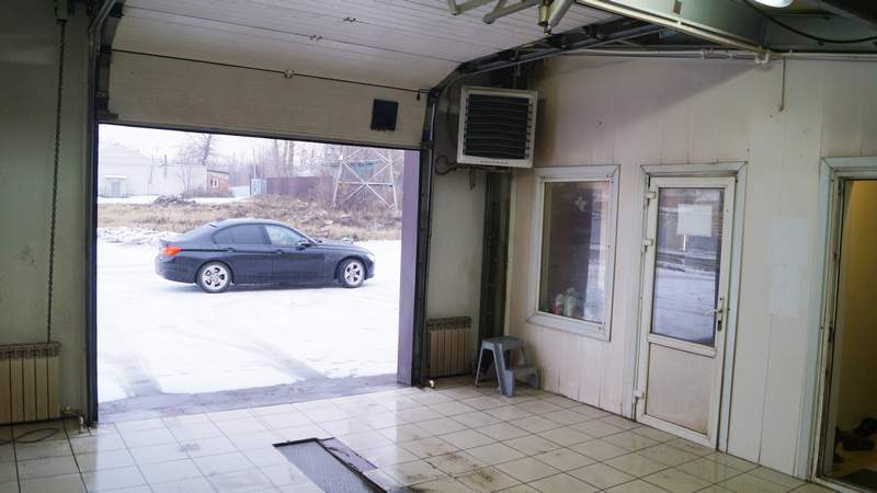 Автомойка из металлоконструкций